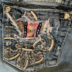 Miss me cropped jeans